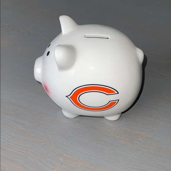 NFL Chicago Bears Team Piggy Bank Brand New 2011 - Picture 1 of 9